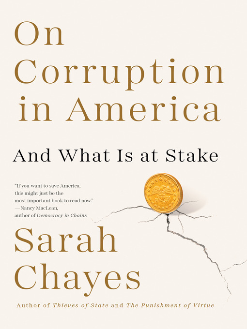 Title details for On Corruption in America by Sarah Chayes - Wait list